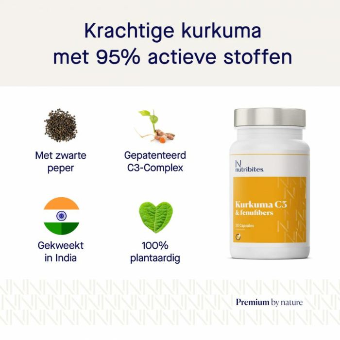 Nutribites Kurkuma C3 30 caps 3 Nutribites Kurkuma C3