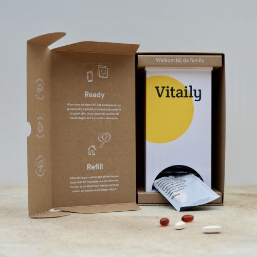 Vitaily Multisupplement Dagzakje 4 Vitaily Multivitamines voor elke dag gezondheid