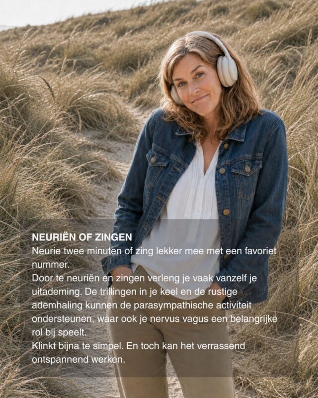 Zenuwstelsel reguleren als onderdeel van je dagelijkse routine